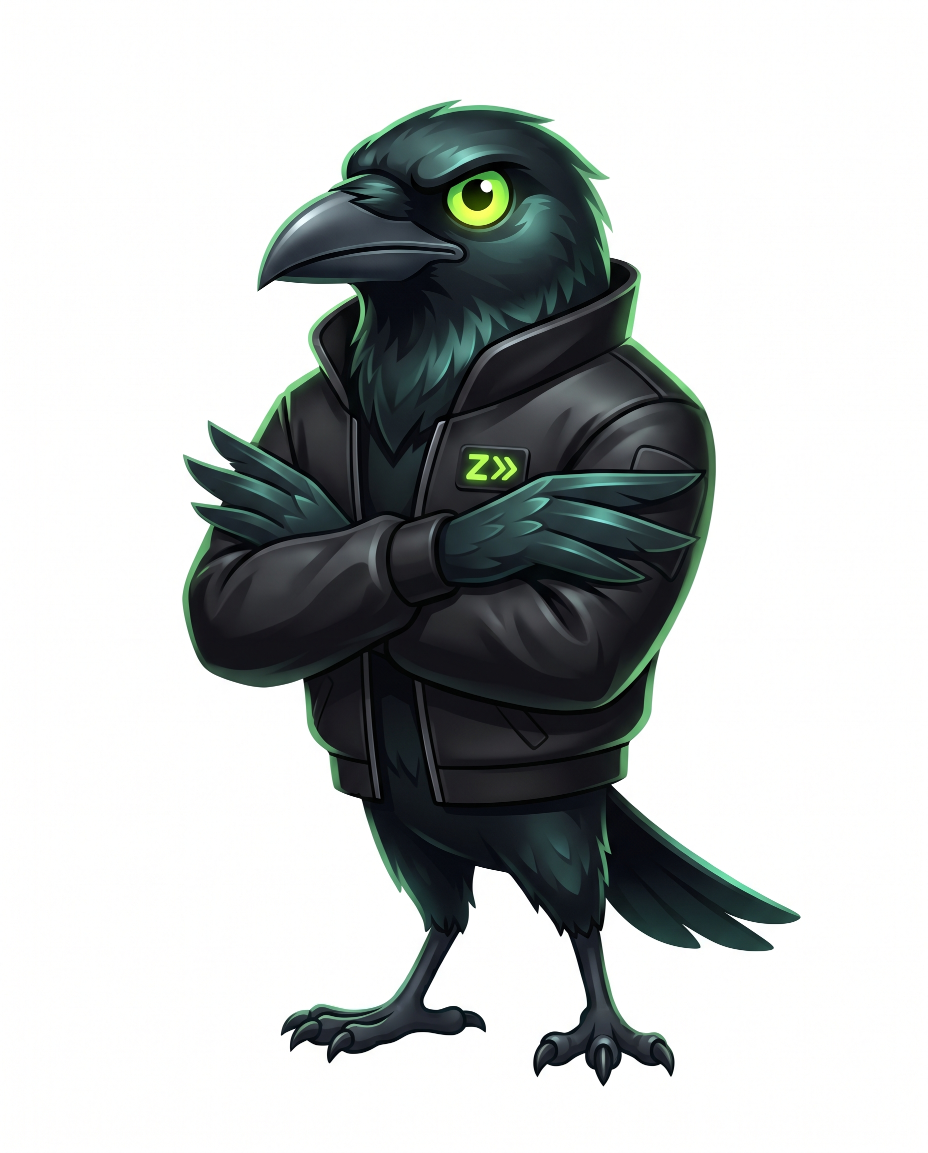 ZAR, der Content-Operator-Rabe von Zarvon